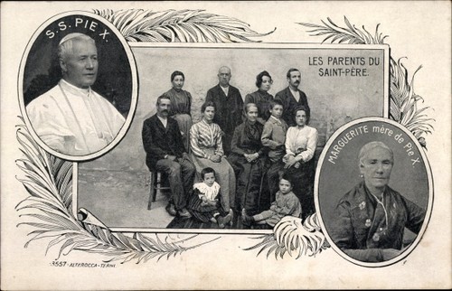 Papst pius giuseppe - ak,