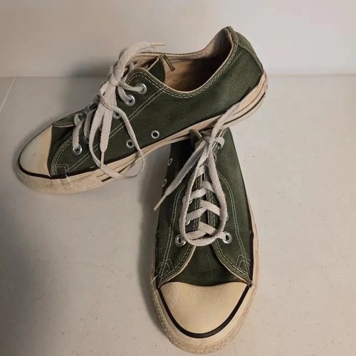 Converse vintage zielone made - converse,