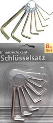 Set sechskantschlüssel - 8, er