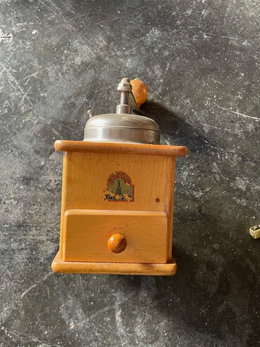 Kaffeemühle alt holz sehr - kaffeemühle,,