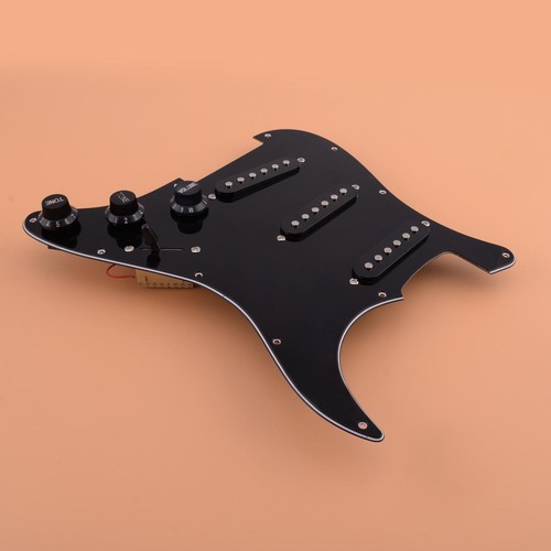 Black electric guitar loaded - guitar,