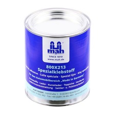 Lederkleber 615g MAH 800x213 Spezialkleber bis 130°C Sattlerkleber Kontaktkleber