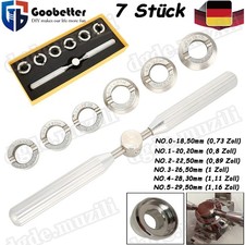 Uhrenöffner Gehaeuseoeffner Uhren Uhrmacherwerkzeug mit 7 Matrizen für/Tudor-Uhr