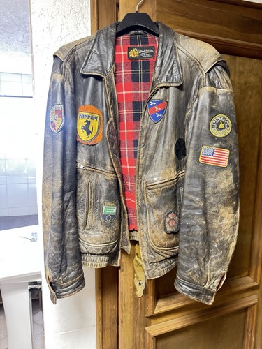 Vintage lederjacke 56 - vintage,
