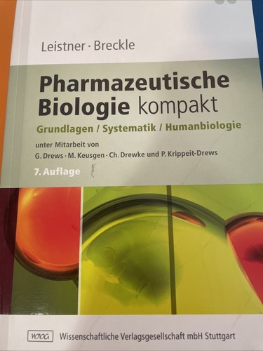 Pharmazeutische biologie - pharmazeutische,