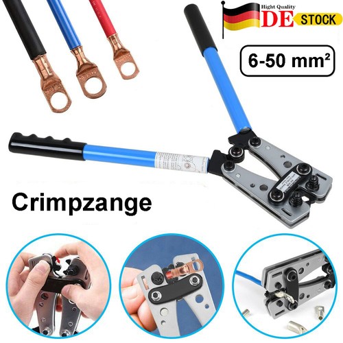 Crimpzange für kabelschuhe - crimpzange,