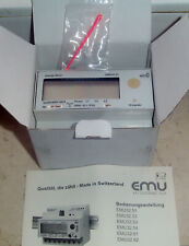 Energiezähler Stromzähler EMU 32.53 (6)A 3x230/400 V AC Messwandlerzähler