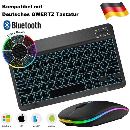 Qwertz beleuchtet tastatur - beleuchtet,