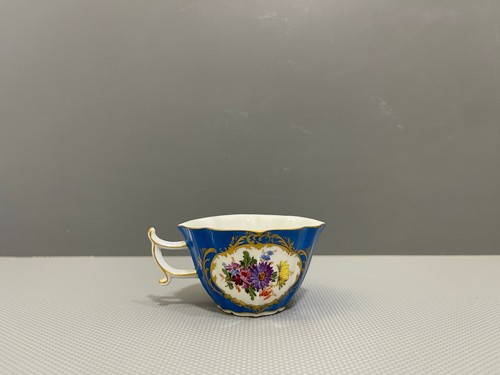 Meissen tasse prunk blauer - meissen,