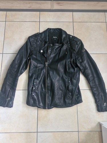 Tigha lederjacke schwarz - lederjacke,