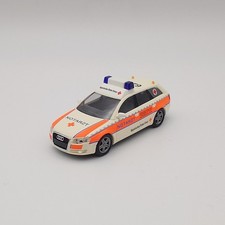Busch 1:87 Audi A4 NEF Notarzt Bayrisches Rotes Kreuz Schweinfurt