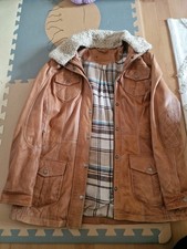 Damen Nappa Lammleder Jacke Yessica C&A Gr. 40  Braun Ungetragen