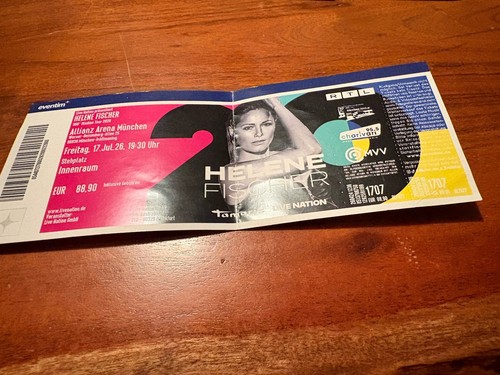 Sammlerticket helene fischer - helene,