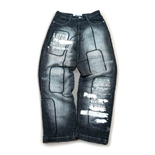 SET29 Jeans Denim Baggy y2k