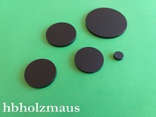 PLEXIGLAS® Schwarz Runde