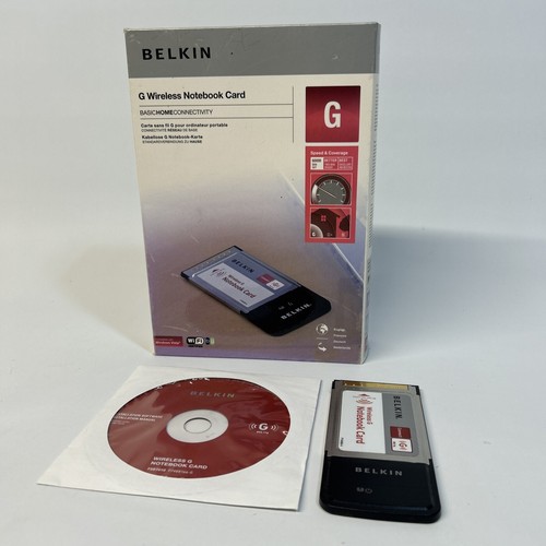 Belkin wireless notebook - g,