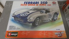 Bburago Kit 1:18 Ferrari 250 Testarossa Burago Neu 1959 Metall Bausatz LeMans