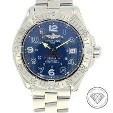Breitling Superocean Stahl 44mm Ref A17360 Automatik Uhr xxyy