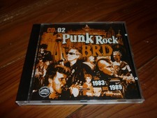 CD 2 "Punk Rock BRD  1983 bis 1989" Punk Vorkriegsjugend Tarnfarbe Razzia EA80