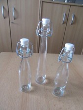 leere Glasflaschen Likörflaschen kleine-Flaschen Flasche Schnappverschluss