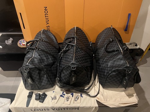 Louis vuitton keepall 55 - 3x,