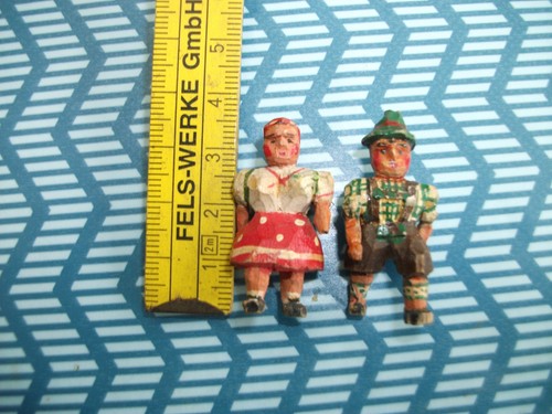 Handgeschnitzte figuren 5 - figuren, ca.3,5