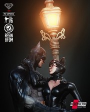 Catwoman and Batman, DC, 1/4-1/24, Figur, Unbemalt, 3D-Druck, Statue, Skulpture