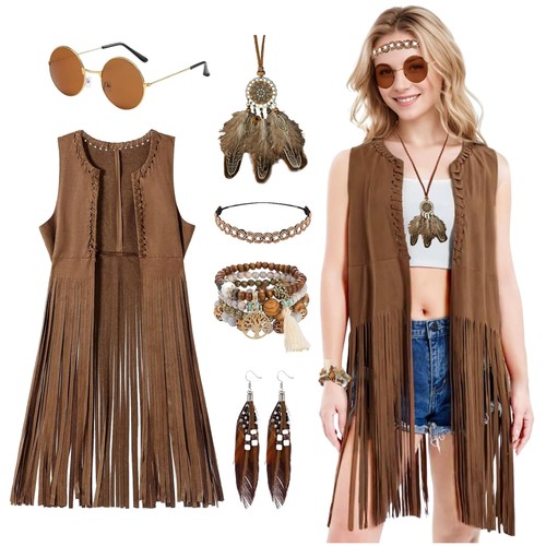 Hippie kostüm damen 70er - hippie,