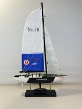 Holzmodell Segelboot Nachbau -