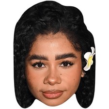 Sarah Monteil (Flower) Maske aus Karton