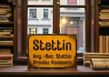 Schild Stettin Pommern