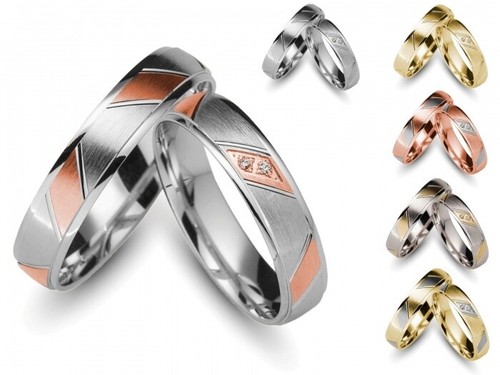 Paar trauringe gold 333 - 1,