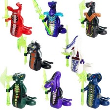 8x Ninjago Minifiguren-Set