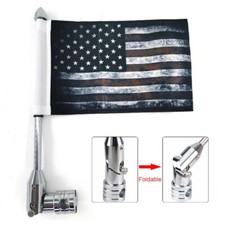 Motorrad US Flag Flagge