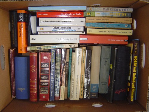 Große kiste bücher - große,
