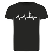Herzschlag Trompete T-Shirt - EKG Blechblasinstrument Dromete Musik Blas Noten