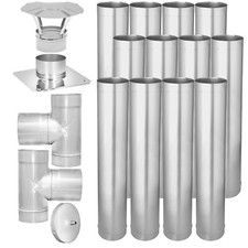 Edelstahl Schornstein