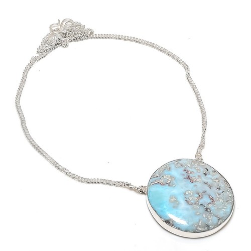 Karibischer larimar runde form - larimar,