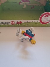 Schlumpf Schlümpfe -  Eisläufer