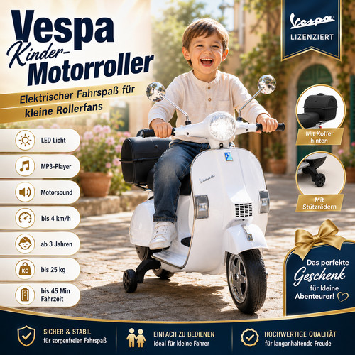 Vespa kinder motorroller - vespa,