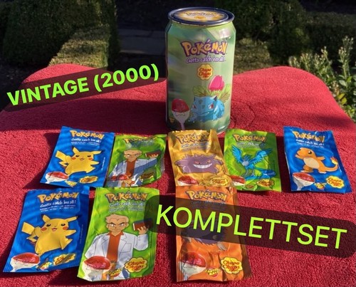 Pokemon chupa chups - chupa, metalldose