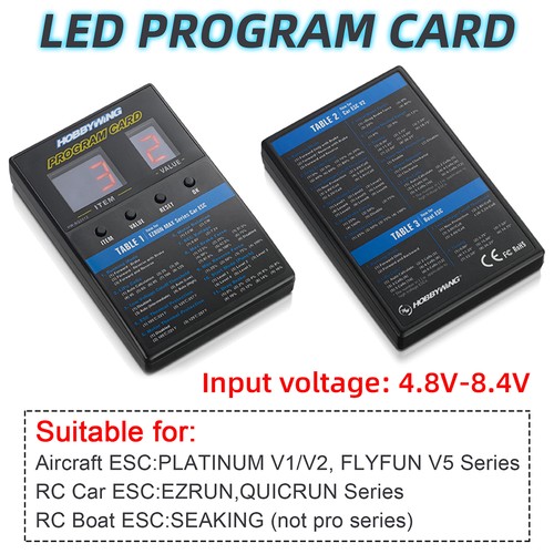 Hobbywing programmkarte lcd - hobbywing,