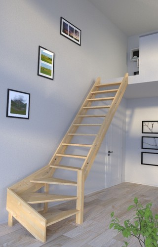 Holztreppe korfu - holztreppe, ¼