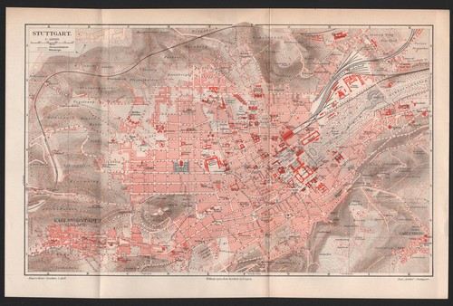 Landkarte 1897 stadtplan - landkarte,