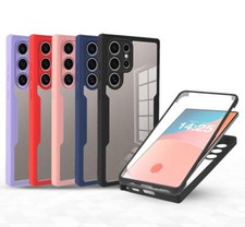 360 Grad Handyhülle für Samsung Galaxy S Serie Rundum Komplett Schutz Case Cover