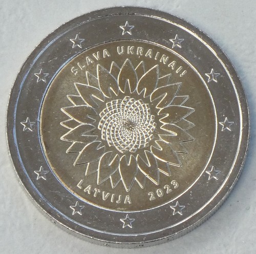 Euro gedenkmünze lettland - 2,