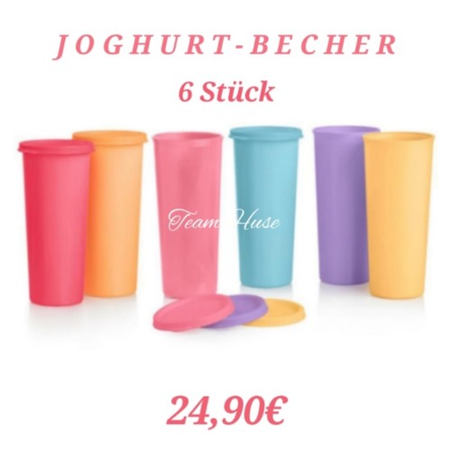 Tupperware joghurt becher - joghurt,