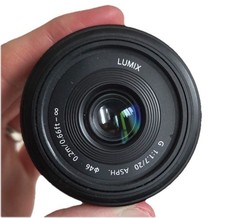 Panasonic lumix 20mm - g, f1.7