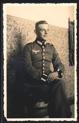 Foto soldat des - foto-ak, heeres