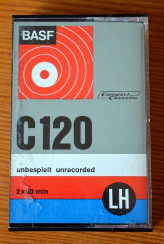 Leerkassette basf c120 - leerkassette,